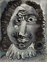 Pablo Picasso. Head musketeer, 1967