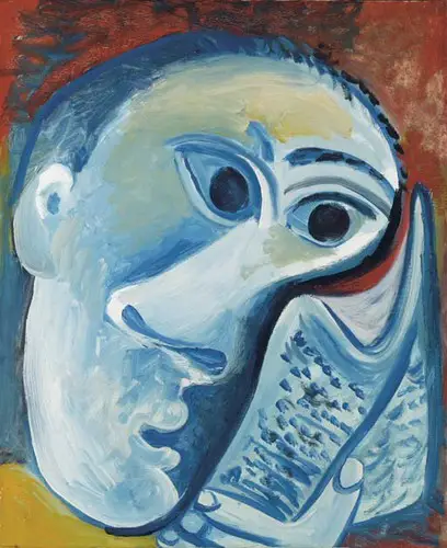 Pablo Picasso. Reading, 1971