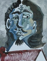 Pablo Picasso. Mousquetaire- bust, 1967