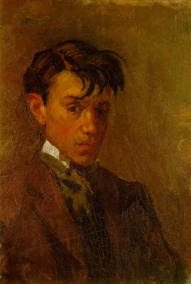 Pablo Picasso. Self-Portrait, 1896