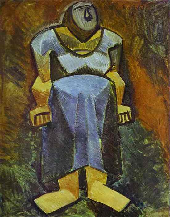 Pablo Picasso. The Fermiere, 1908