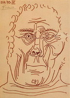 Pablo Picasso. Human Head