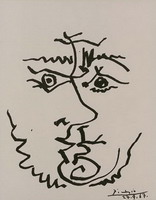 Pablo Picasso. Visage