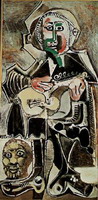 Pablo Picasso. The guitarist