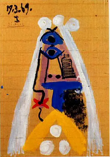 Pablo Picasso. The bride I, 1969