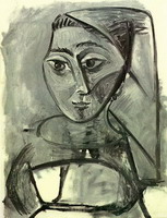 Pablo Picasso. Portrait of Jacqueline