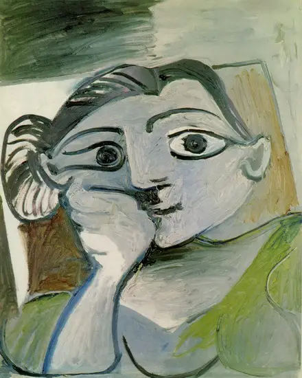 Pablo Picasso. Bust of a Woman (Jacqueline), 1962