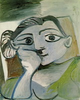 Pablo Picasso. Bust of a Woman (Jacqueline)