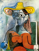 Pablo Picasso. Bust of Woman with a Hat, 1962