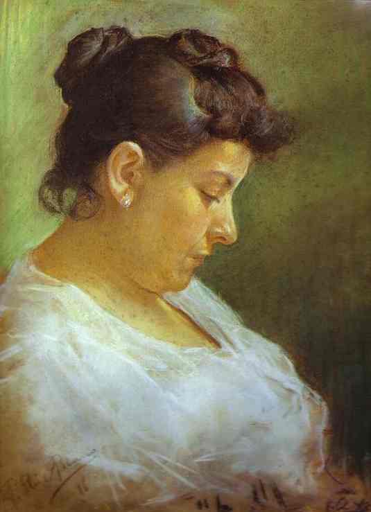 Pablo Picasso. Portrait of the Artist's Mother, 1896