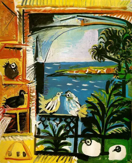 Pablo Picasso. My workshop (Pigeons) III, 1957