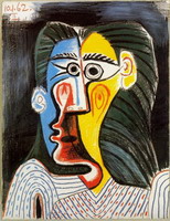 Pablo Picasso. Bust of a Woman II