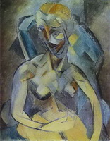 Pablo Picasso. Young Woman, 1909