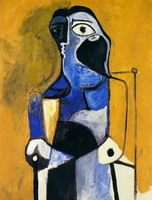 Pablo Picasso. Seated Woman