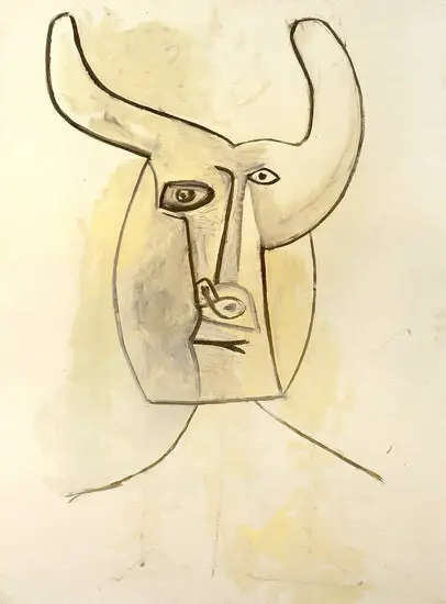 Pablo Picasso. Retort II Head, 1958