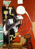 Pablo Picasso. The piano (Velаzquez)