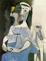 Pablo Picasso. Jacqueline dog (Kabul), 1962
