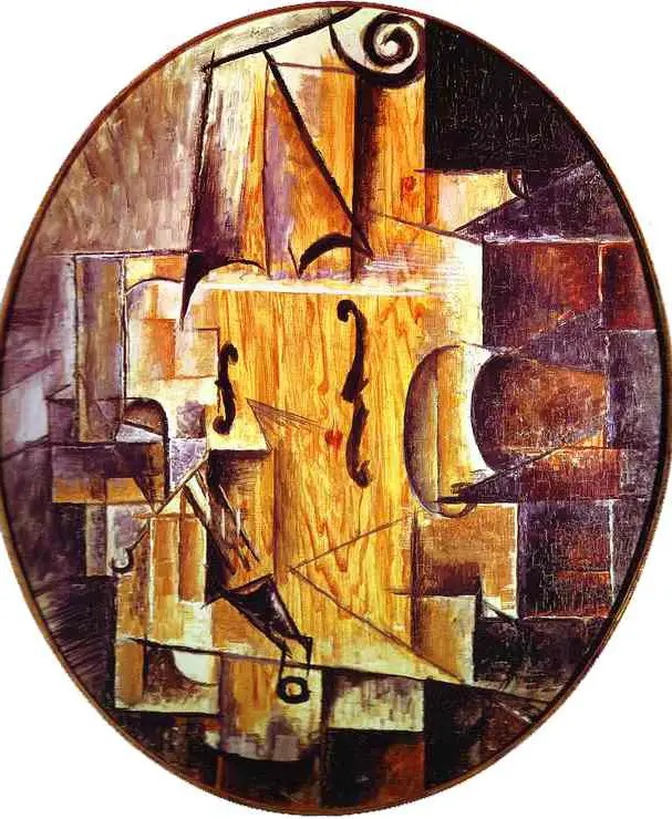 Pablo Picasso. Violin, 1912
