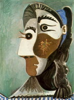 Pablo Picasso. Head of a Woman, 1962