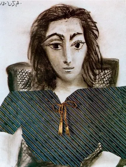 Pablo Picasso. Portrait of Jacqueline, 1957