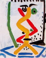Pablo Picasso. Man Head I