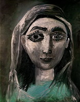 Pablo Picasso. Portrait of Jacqueline