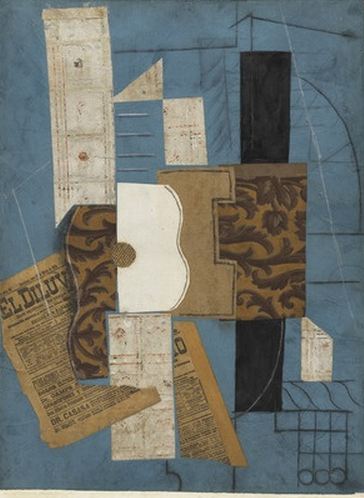 Pablo Picasso. Guitar, 1913