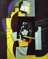 Pablo Picasso. The Card-Player, 1913 - 1914
